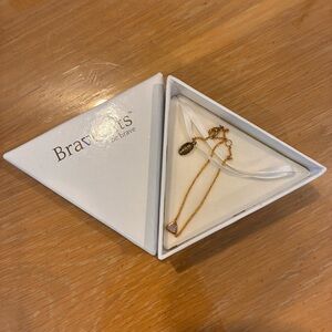 Bravelets™️ (Be Brave) Bracelet, Adjustable, Rose Gold Tone Stainless Steel